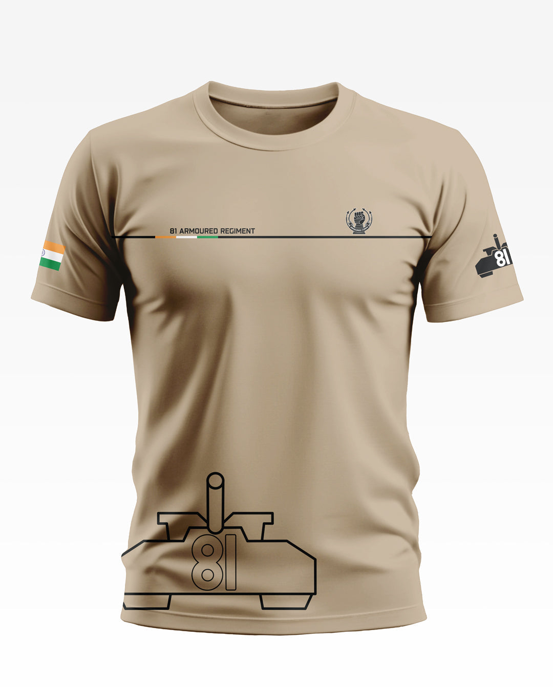 81 Armoured Regiment  Soft Cotton T-shirt