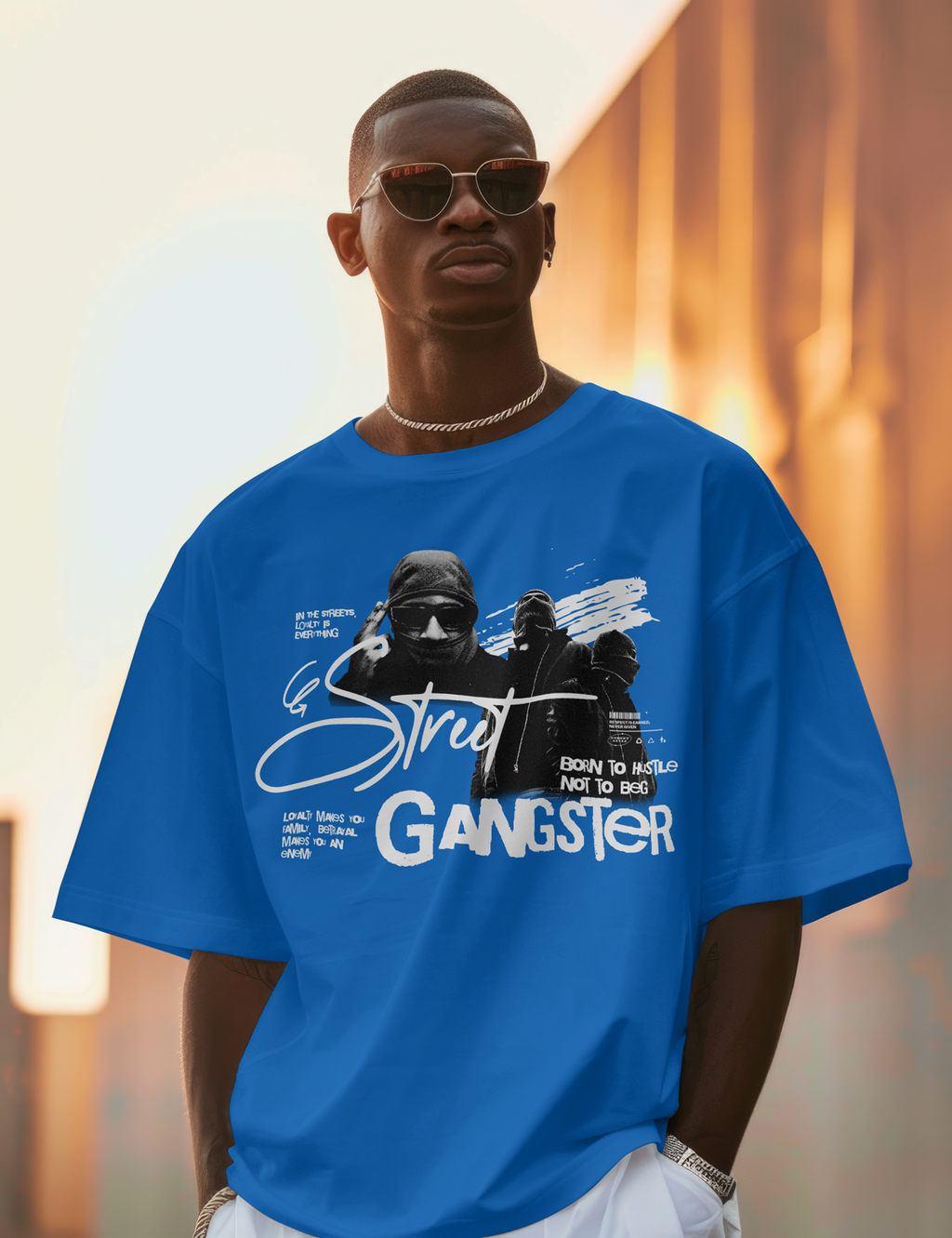 Street Hustler - Premium Cotton Tee