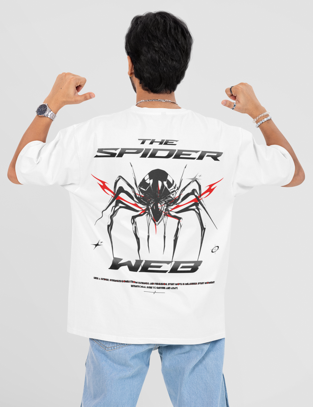 The Spider Web – Precision Streetwear Tee